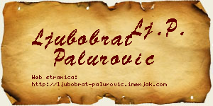 Ljubobrat Palurović vizit kartica